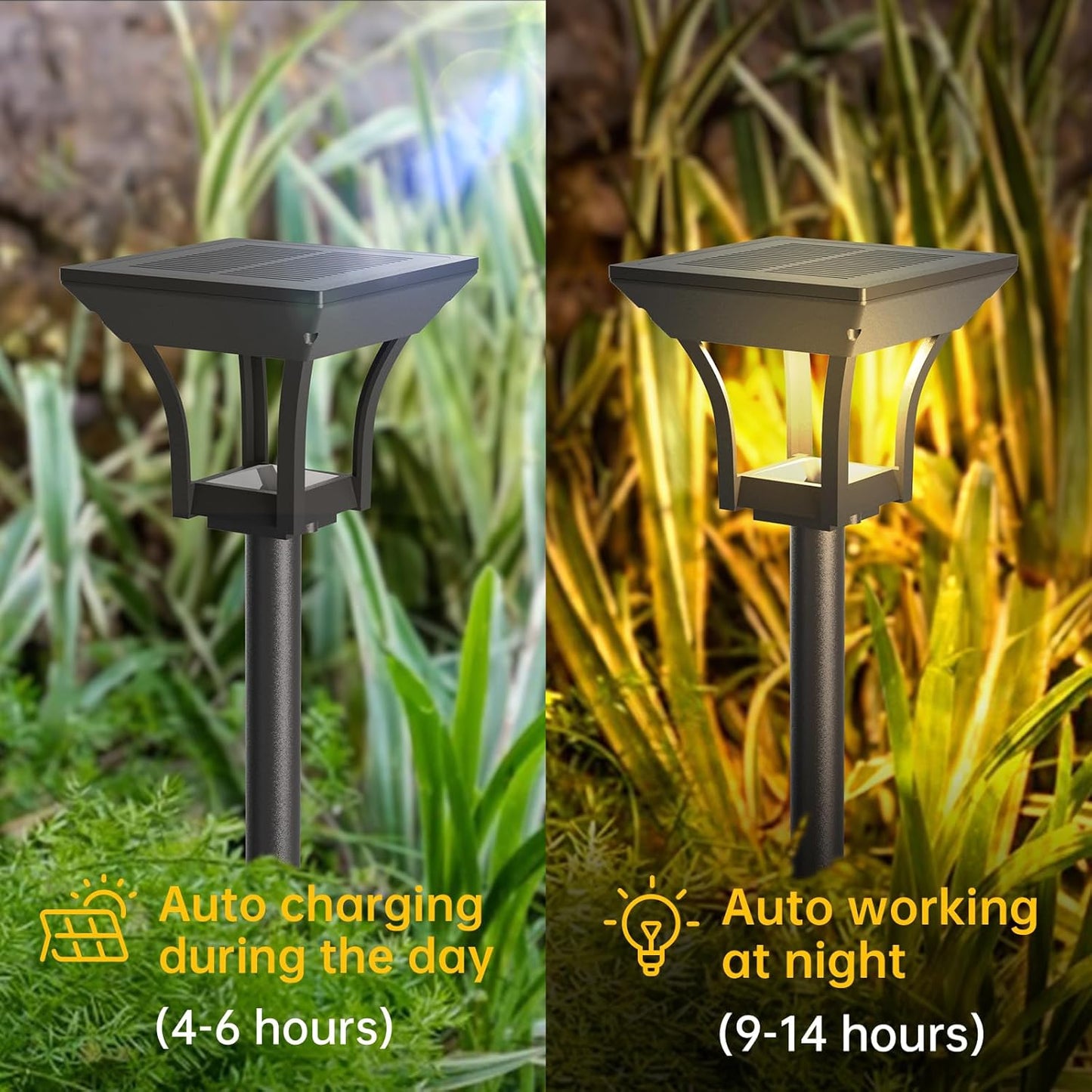 COOSOLUX Solar Pathway Lights Outdoor
