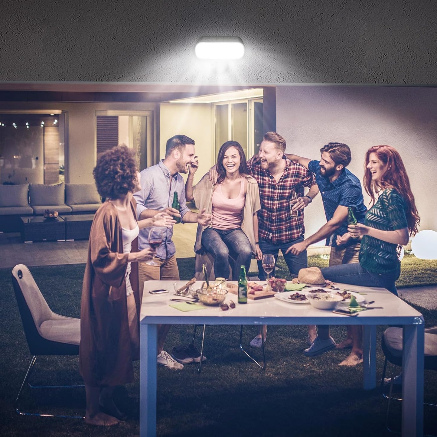 COOSOLUX Solar Motion Sensor Lights Outdoor